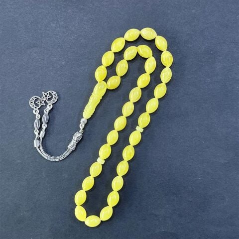 Kaliningrad Damla Kehribar Beyzi Tespih 7.5*11 (mm)