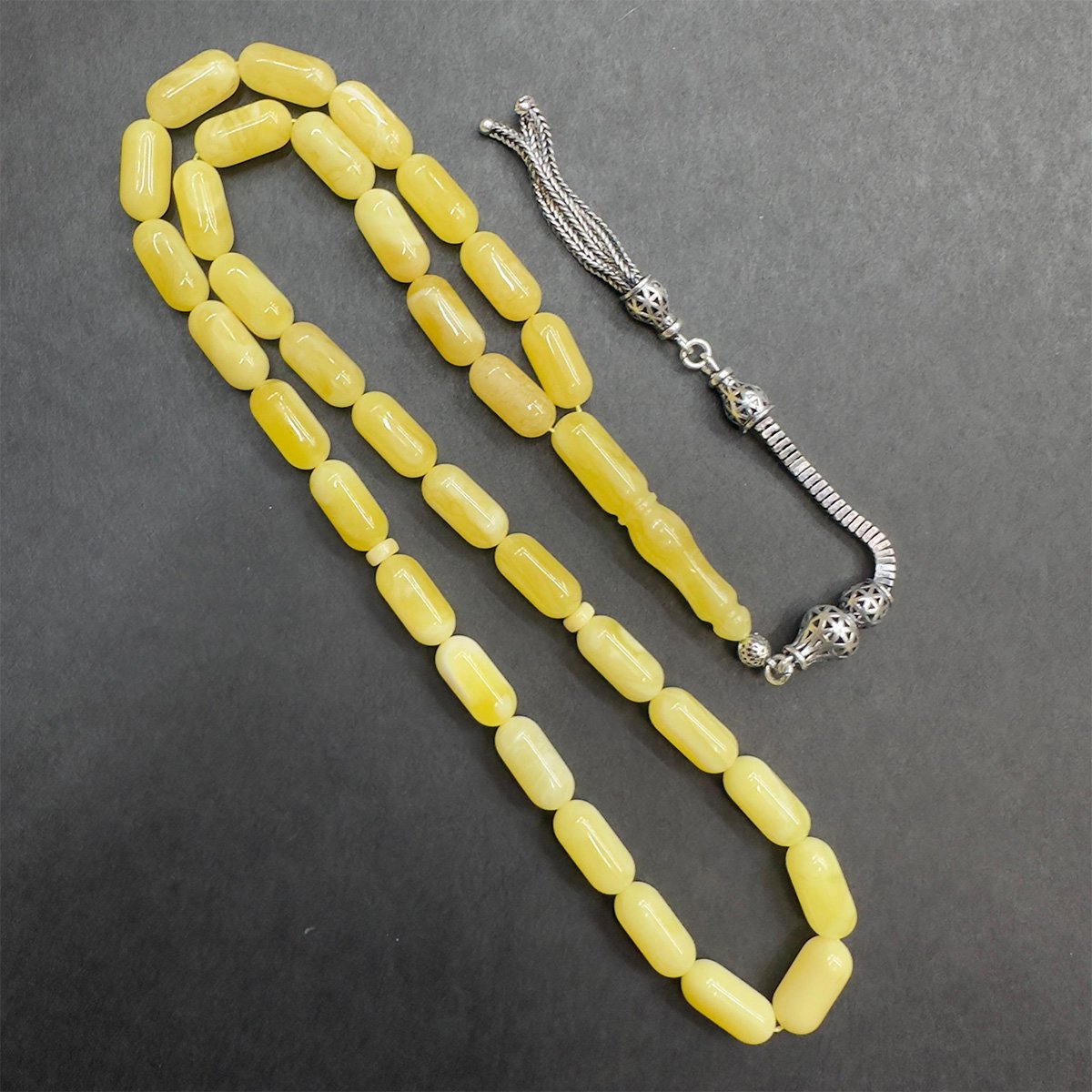 Kaliningrad Damla Kehribar Kapsül Tespih 6,5*13,5 (mm)-4