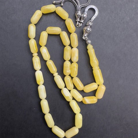 Kaliningrad Damla Kehribar Kapsül Tespih 6,5*13,5 (mm)-4