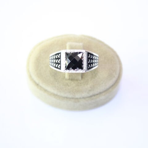 Gümüş Erkek Yüzük - 6