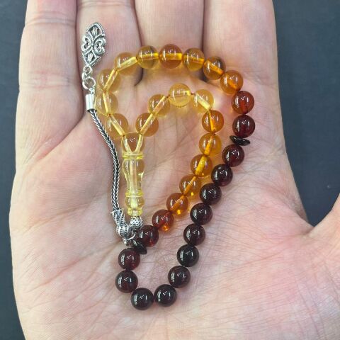 Litvanya Damla Kehribar Tespih 6,5 (mm)