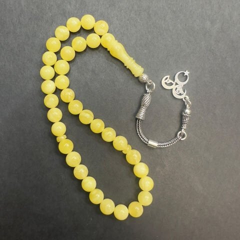 Kaliningrad Damla Kehribar Küre Tespih 6,5 (mm)