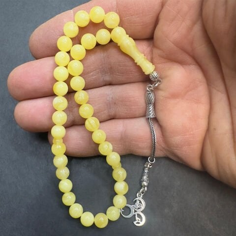 Kaliningrad Damla Kehribar Küre Tespih 6,5 (mm)