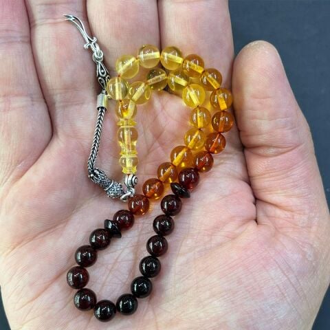 Litvanya Damla Kehribar Tespih 6.5 (mm)