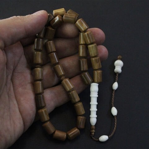 Deve Kemikli Kuka Tespih 7,5*11 (mm)