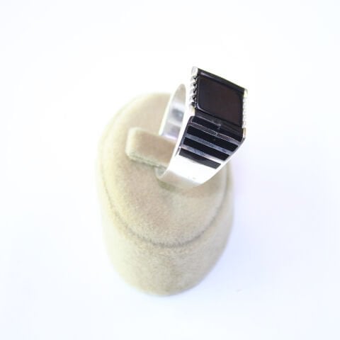 Gümüş Erkek Yüzük - 9