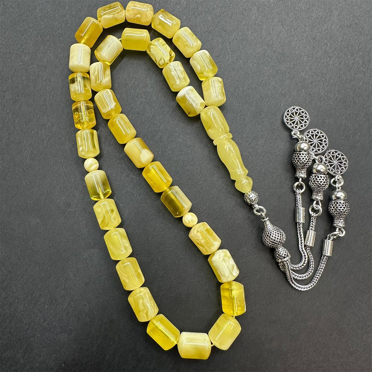 N.N Kaliningrad Damla Kehribar Tespih 7,5*10,5 (mm)