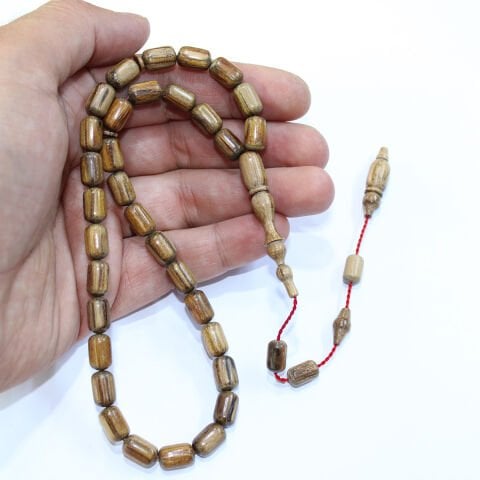 Yerli Atölye İşçiliği Öd Ağacı Tespih 6,5*10,5 (mm)