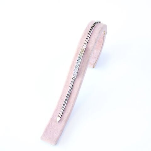 Gümüş Erkek Bileklik - 2