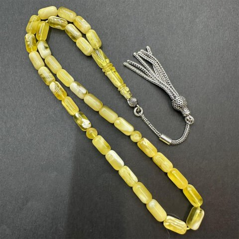 N.N Kaliningrad Damla Kehribar Tespih 5*9 (mm)