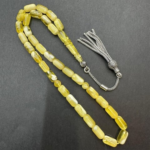 N.N Kaliningrad Damla Kehribar Tespih 5*9 (mm)