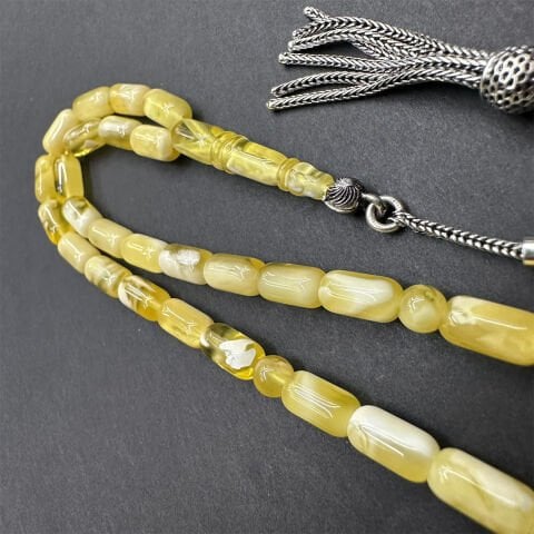 N.N Kaliningrad Damla Kehribar Tespih 5*9 (mm)