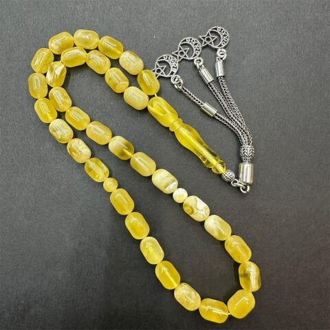 N.N Kaliningrad Damla Kehribar Tespih 6.5*9.5 (mm)