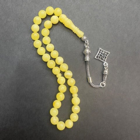 Kaliningrad Damla Kehribar Küre Tespih 6,5 (mm)-6