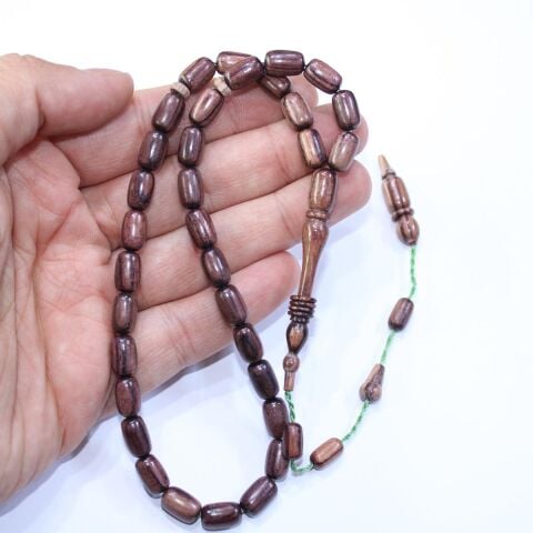 Yerli Atölye İşçiliği Kral Ağacı Kapsül Tespih 7*11 (mm)