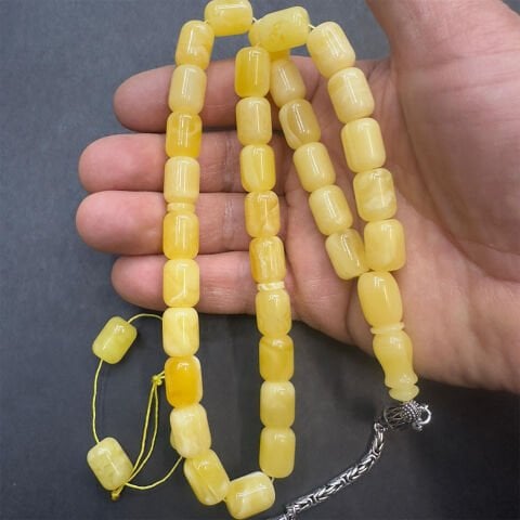 Akça Kaliningrad Damla Kehribar Kapsül Tespih 10*13 (mm)