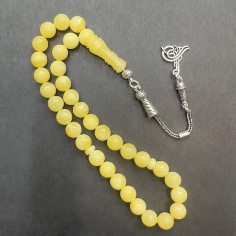 Kaliningrad Damla Kehribar Küre Tespih 7 (mm)