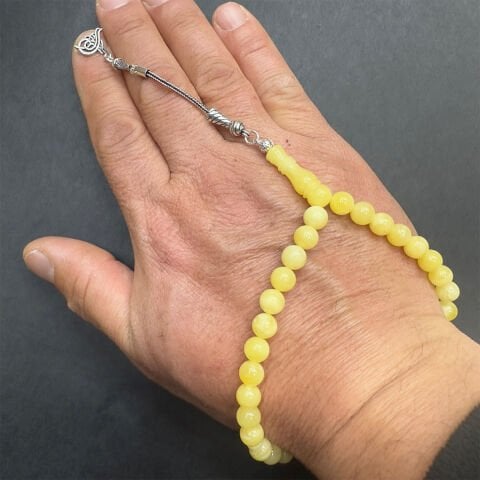 Kaliningrad Damla Kehribar Küre Tespih 7 (mm)