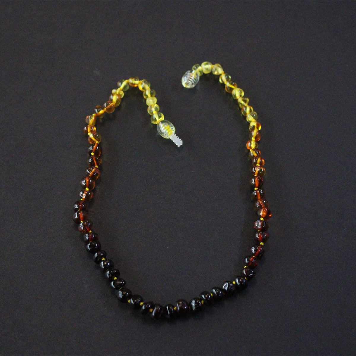 Renk Geçişli Ukrayna Damla Kehribar Kolye 5,5 (gr)