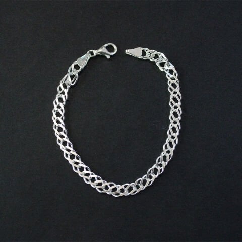 Gümüş Erkek Bileklik - 10