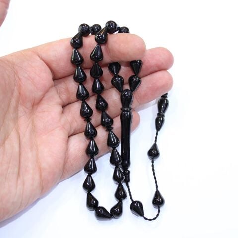 Oltu Taşı Tespih Su Damlası