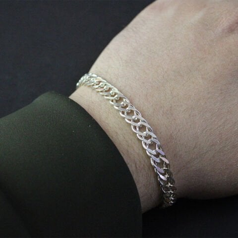 Gümüş Erkek Bileklik - 12