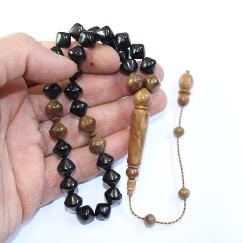 Abanoz Kuka Tasarım Tespih İstanbul Kesim 9,5 (mm)