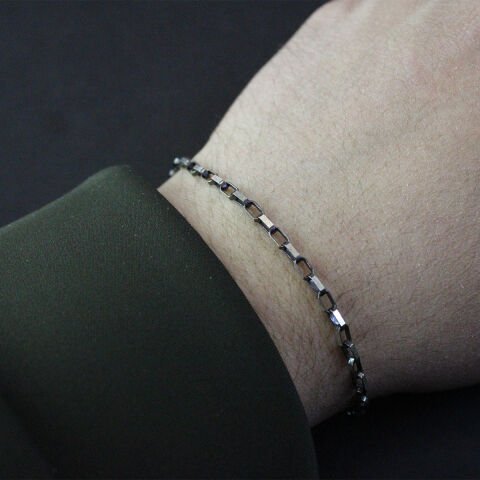 Gümüş Erkek Bileklik - 13