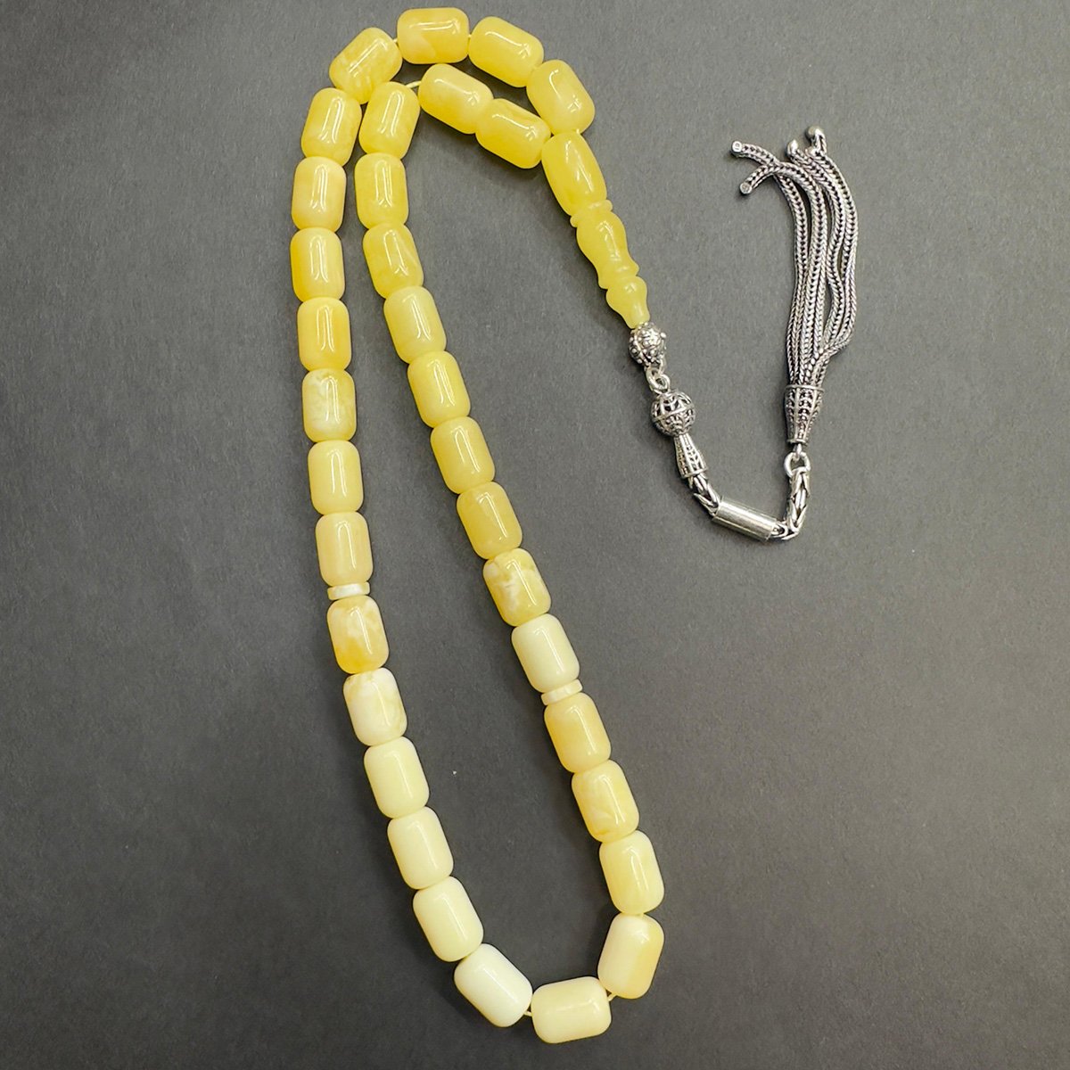 Akça Kaliningrad Damla Kehribar Kapsül Tespih 7,5*10,5 (mm)