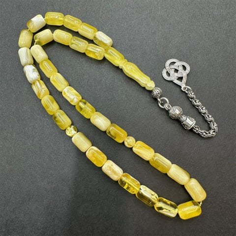 N.N Kaliningrad Damla Kehribar Tespih 6*9 (mm)