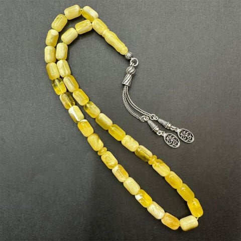 N.N Kaliningrad Damla Kehribar Tespih 7*10 (mm)