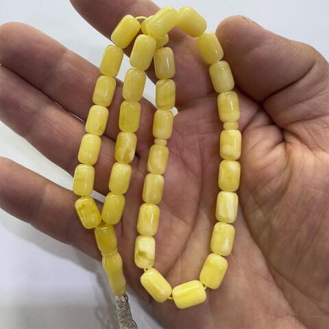 Akça Kaliningrad Damla Kehribar Kapsül Tespih 7*10,5 (mm)