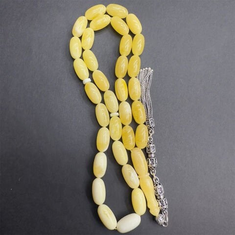 Akça Kaliningrad Damla Kehribar Kapsül Tespih 7,5*14 (mm)