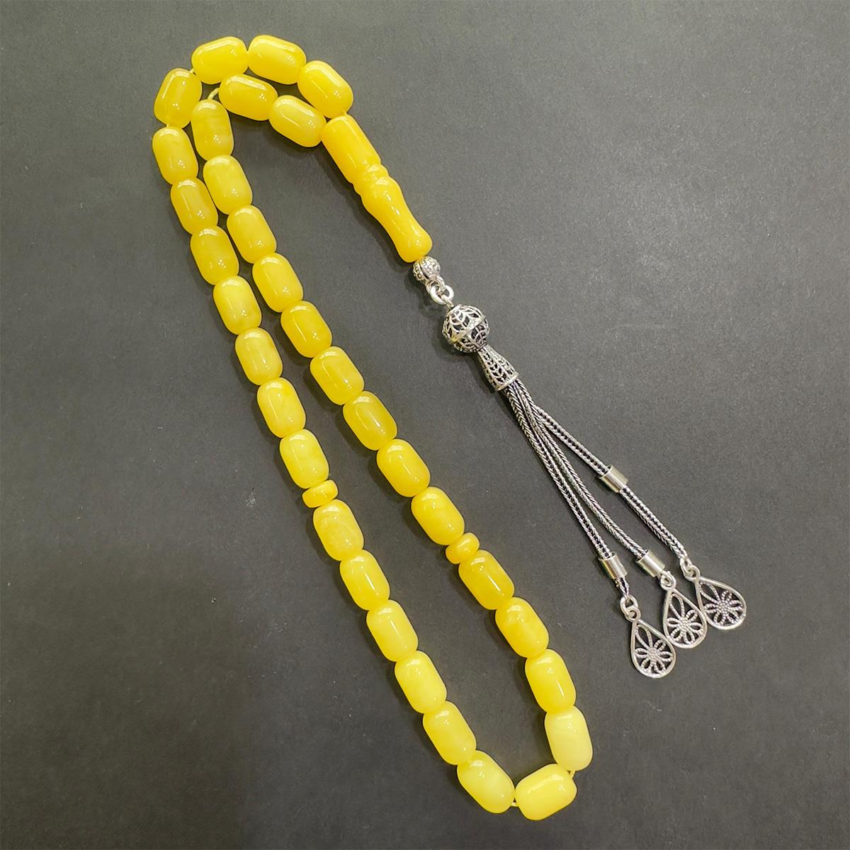 Kaliningrad Damla Kehribar Kapsül Tespih 6,5*10 (mm)