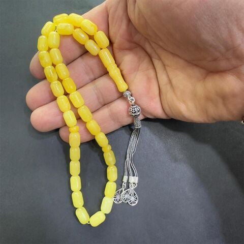 Kaliningrad Damla Kehribar Kapsül Tespih 6,5*10 (mm)