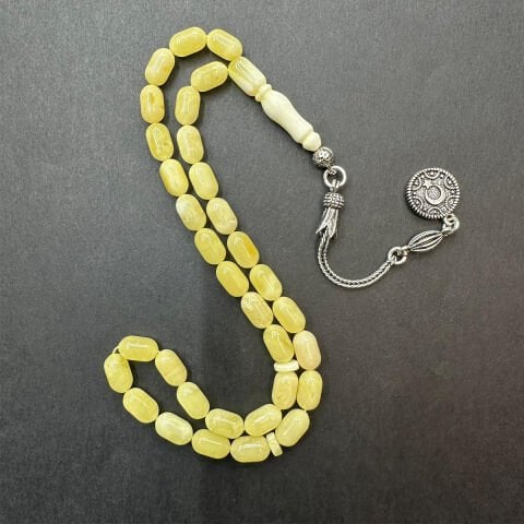 Akça Kaliningrad Damla Kehribar Tespih 5.5*9 (mm)-2