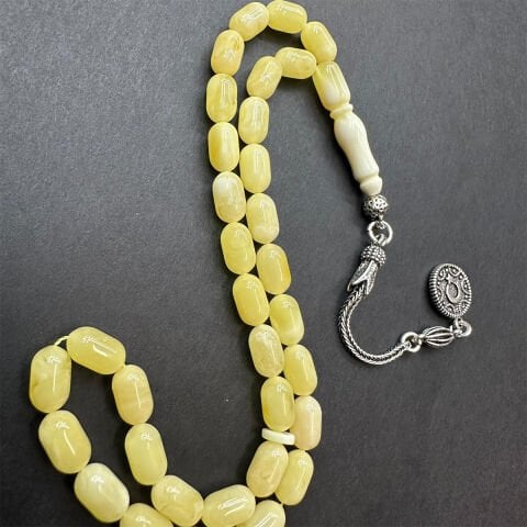 Akça Kaliningrad Damla Kehribar Tespih 5.5*9 (mm)-2