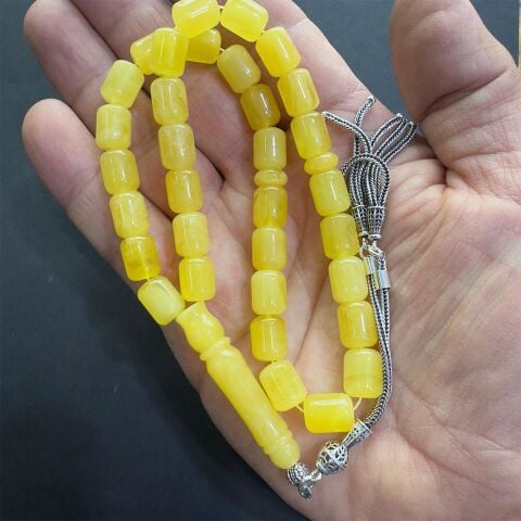 Kaliningrad Damla Kehribar Kapsül Tespih 8*10 (mm)