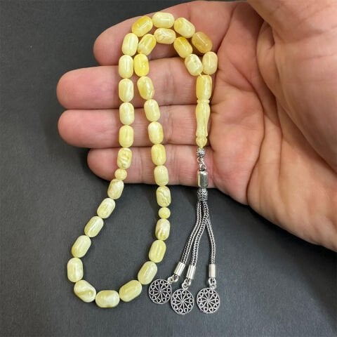 Akça Kaliningrad Damla Kehribar Tespih 6*9,5 (mm)