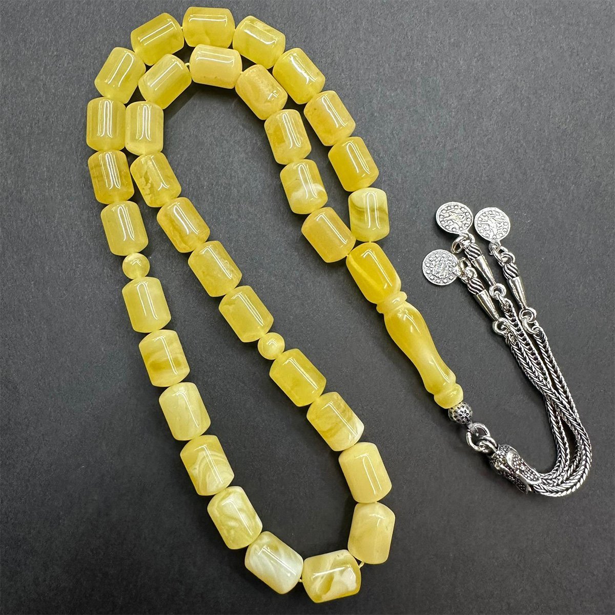 Kaliningrad Damla Kehribar Tespih 7,5*10,5 (mm)