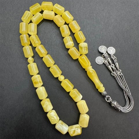 Kaliningrad Damla Kehribar Tespih 7,5*10,5 (mm)