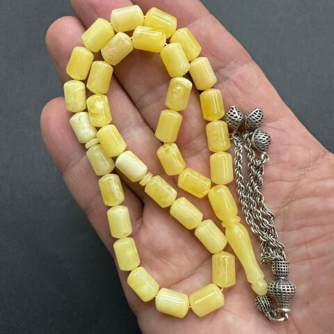 Kaliningrad Damla Kehribar Tespih 7*10,5 (mm)