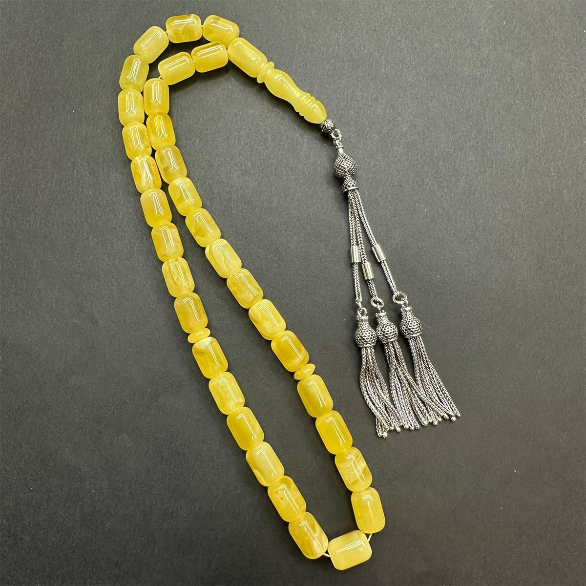 Kaliningrad Damla Kehribar Tespih 8*11 (mm)