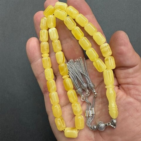 Kaliningrad Damla Kehribar Tespih 8*11 (mm)