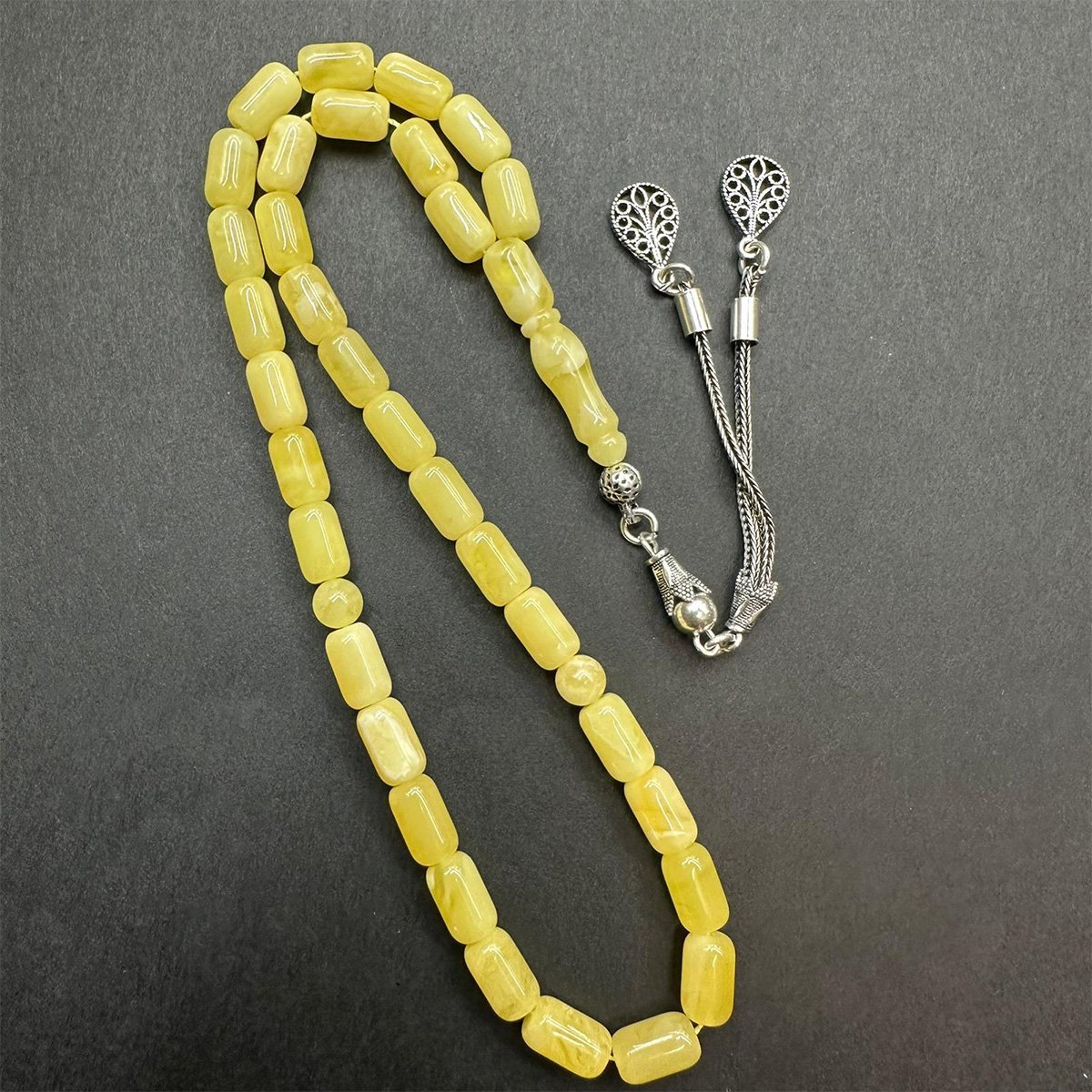 Kaliningrad Damla Kehribar Tespih 5*9 (mm)