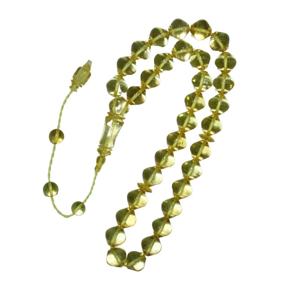 Şeffaf Ukrayna Damla Kehribar Tespih 12 (mm)