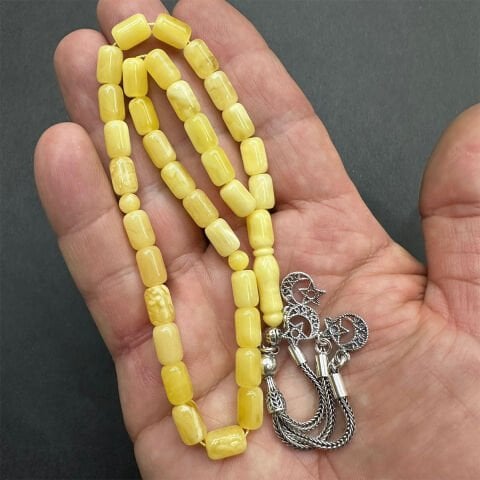 Kaliningrad Damla Kehribar Tespih 6*9 (mm)