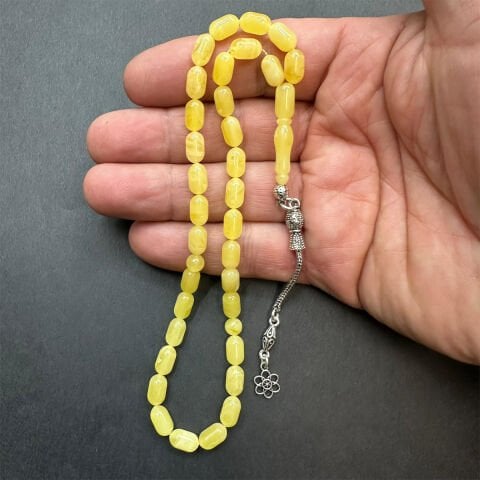 Kaliningrad Damla Kehribar Tespih 5,5*9 (mm)