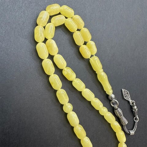 Kaliningrad Damla Kehribar Tespih 5,5*9 (mm)-1