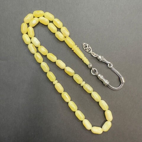 Akça Kaliningrad Damla Kehribar Kapsül Tespih 5*9 (mm)